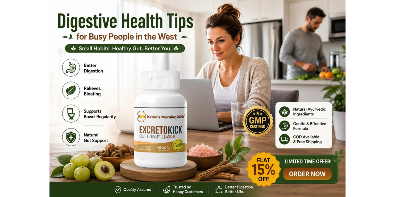 Digestive Health Tips for Busy People in the West
