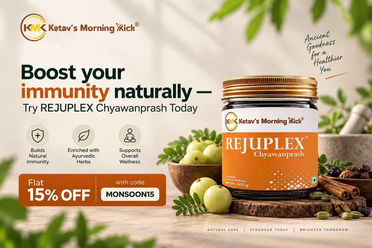 👉 Boost your immunity naturally — Try REJUPLEX Chyawanprash Today, Flat 15% OFF with code MONSOON15