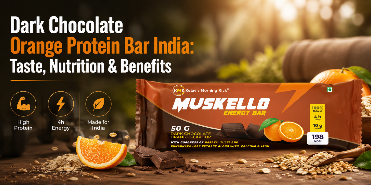 Dark Chocolate Orange Protein Bar