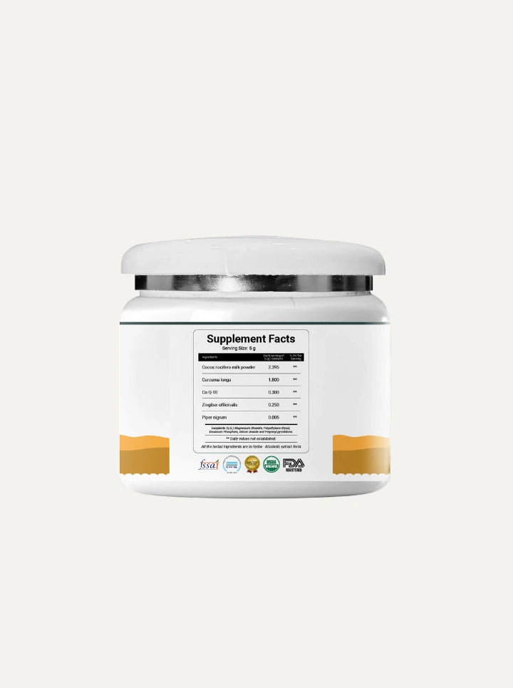 CURCUPLUS - Antioxidant Supplements Curcumin 95% & CoQ 10 with Optimum bioavailability