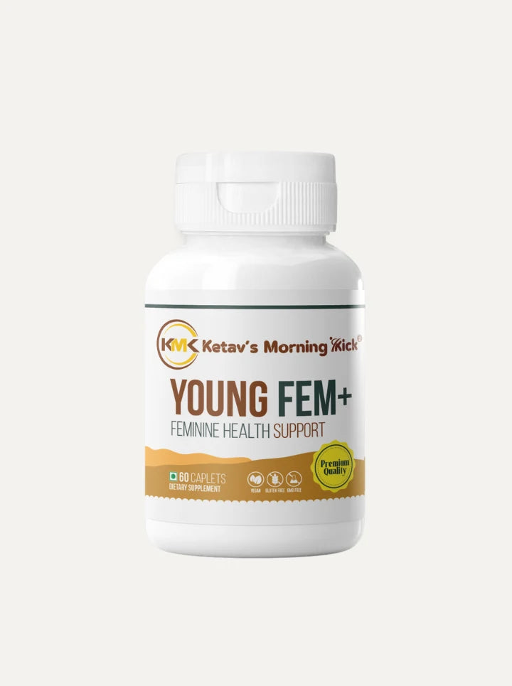 YOUNG FEM - Feminine Health Supplement - Natural Restorative aid for Reproductive health of a female