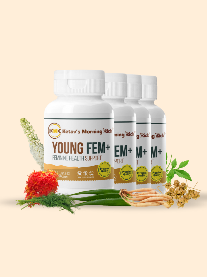 YOUNG FEM - Feminine Health Supplement - Natural Restorative aid for Reproductive health of a female
