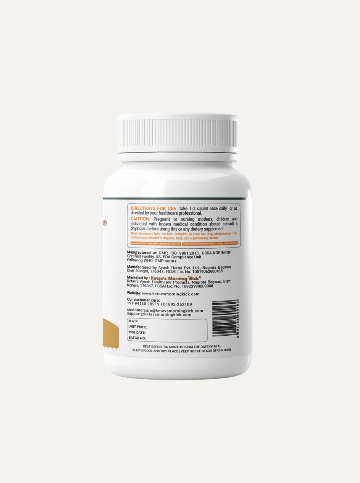 GLUCO KICK - A Safe Antidiabetic Supplement With the Goodness of Shilajit & Berberis