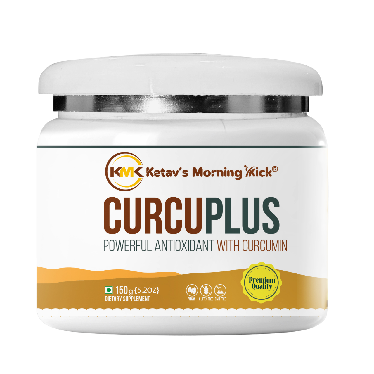 CURCUPLUS - Antioxidant Supplement Curcumin 95% & CoQ 10 with Optimum bioavailability