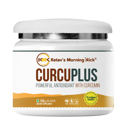 CURCUPLUS - Antioxidant Supplement Curcumin 95% & CoQ 10 with Optimum bioavailability