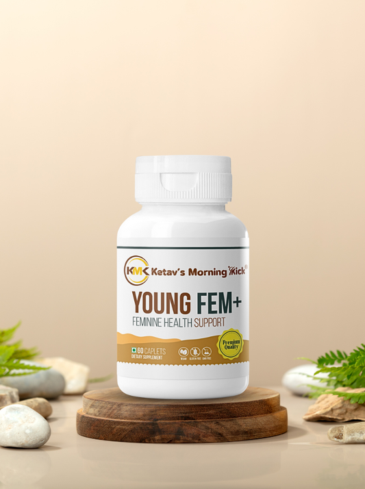 YOUNG FEM - Feminine Health Supplement - Natural Restorative aid for Reproductive health of a female