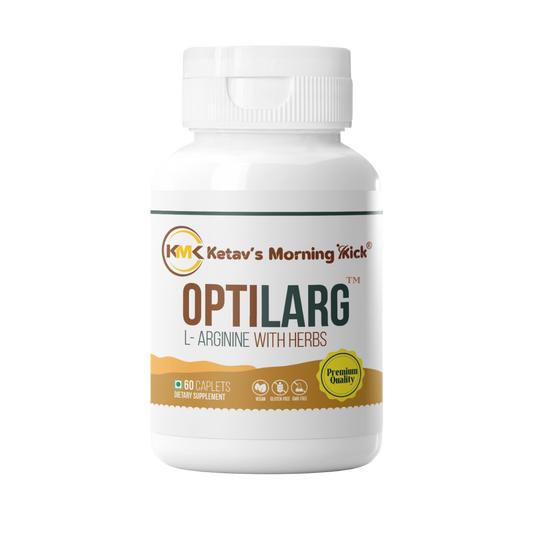 OPTILARG - L- Arginine Supplement With Rejuvenating herbs Ginseng, Gingko and Ashwagandha