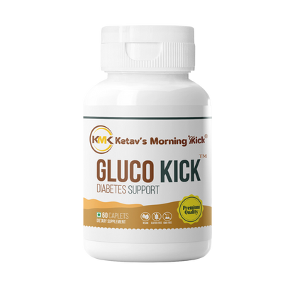 GLUCO KICK - A Safe Antidiabetic Supplement With the Goodness of Shilajit & Berberis