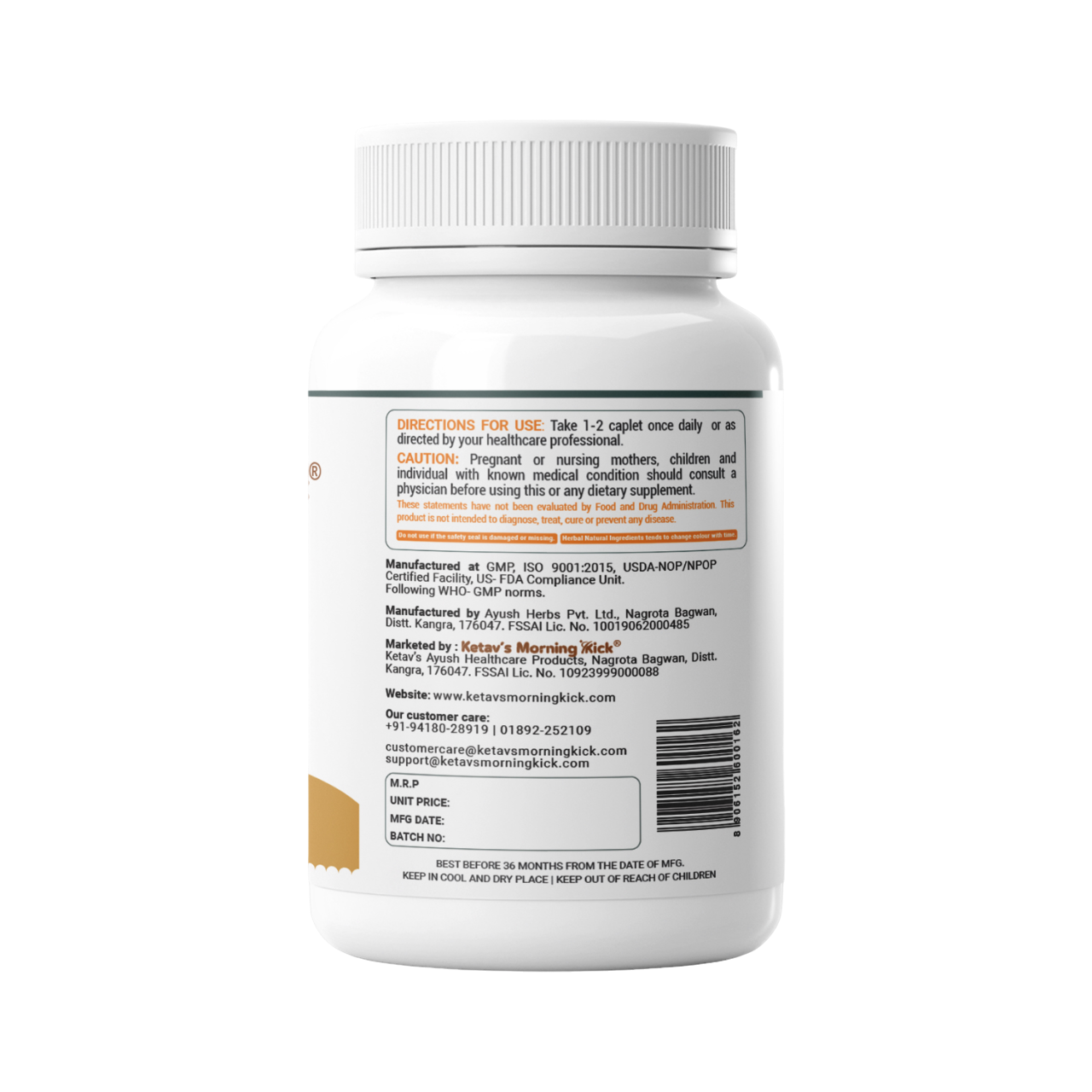 GLUCO KICK - A Safe Antidiabetic Supplement With the Goodness of Shilajit & Berberis