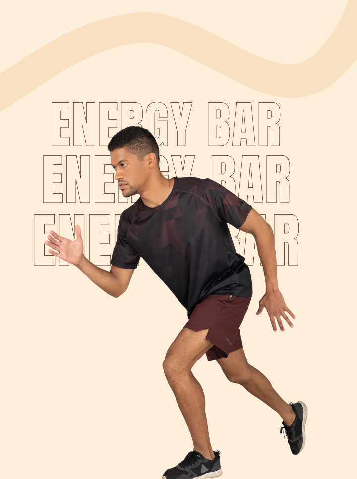 Muskello Energy Bar (Multigrain Protein Bar with Ashwagandha, Isoflavones Extracts, and Vitamins, Blueberry Flavour)