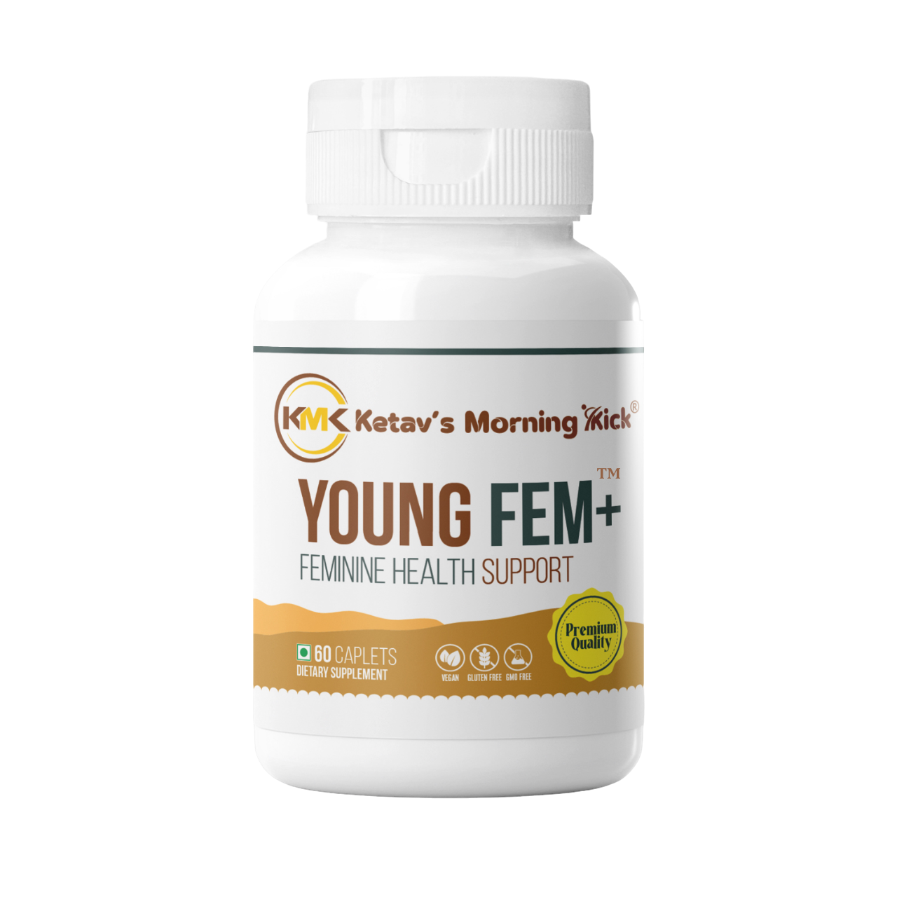 YOUNG FEM - Feminine Health Supplement - Natural Restorative aid for Reproductive health of a female