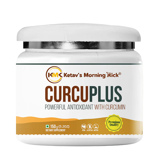 CURCUPLUS - Antioxidant Supplement Curcumin 95% & CoQ 10 with Optimum bioavailability