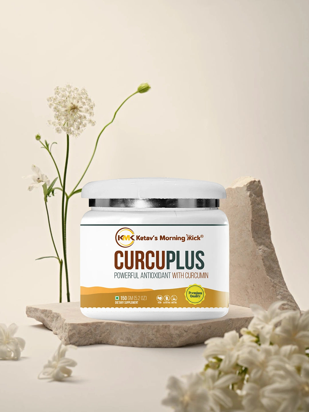 CURCUPLUS - Antioxidant Supplements Curcumin 95% & CoQ 10 with Optimum bioavailability