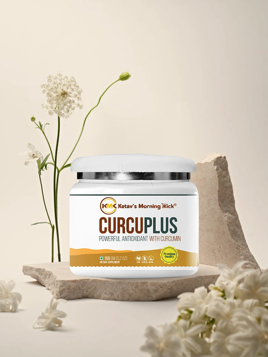 CURCUPLUS - Antioxidant Supplements Curcumin 95% & CoQ 10 with Optimum bioavailability