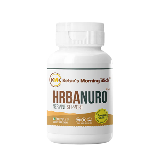 HRBANURO - Nervine Support Supplement - Beta Carotene & B-Complex with Neurotonic herbs