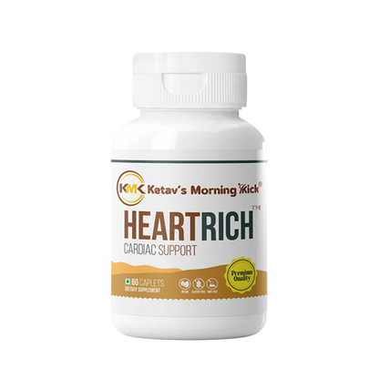 HEARTRICH - Cardiac support Supplement with CoQ 10 Calcium & Magnesium