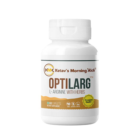 OPTILARG - L- Arginine Supplement With Rejuvenating herbs Ginseng, Gingko and Ashwagandha