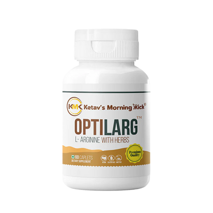 OPTILARG - L- Arginine Supplement With Rejuvenating herbs Ginseng, Gingko and Ashwagandha