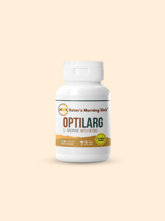 OPTILARG - L- Arginine Supplement With Rejuvenating herbs Ginseng, Gingko and Ashwagandha
