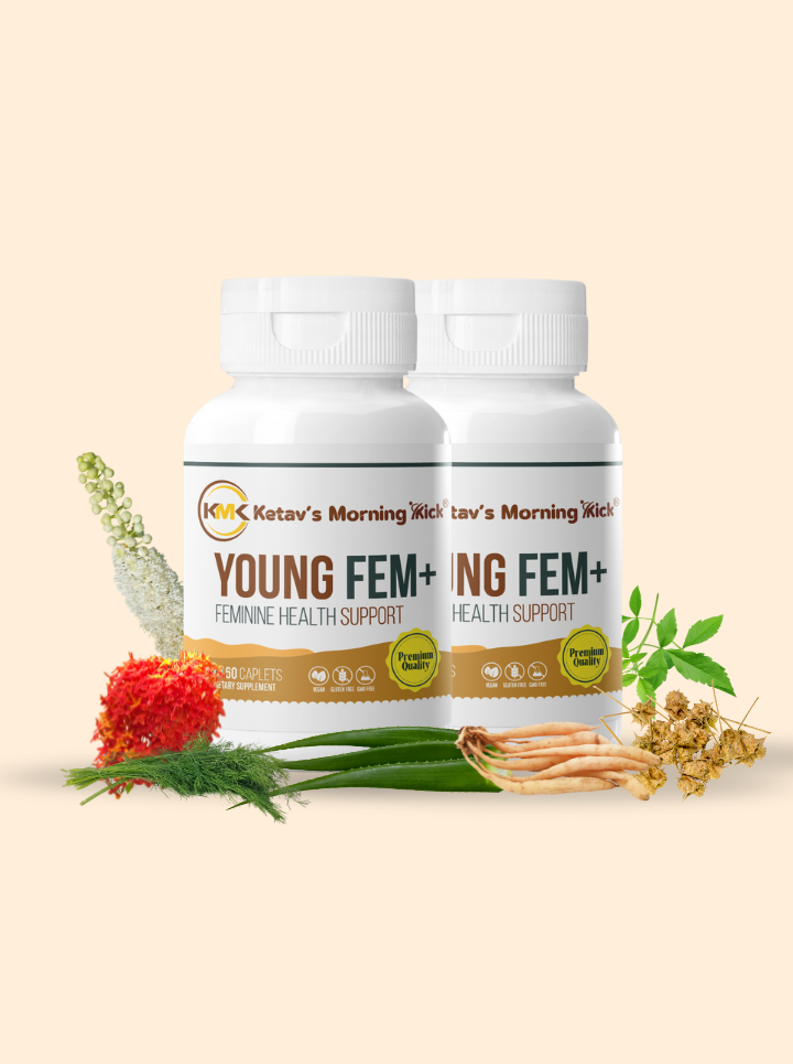 YOUNG FEM - Feminine Health Supplement - Natural Restorative aid for Reproductive health of a female