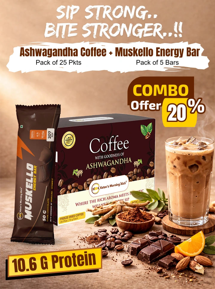 Arabica Coffee and Dark chocolate Protein (10.6g) Bar
