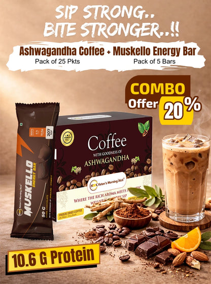 Arabica Coffee and Dark chocolate Protein (10.6g) Bar