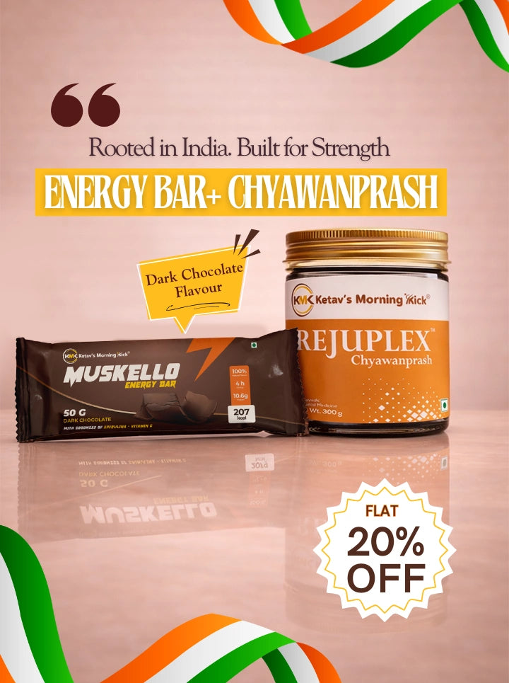 Chyawnparash + Energy bar pack of 10