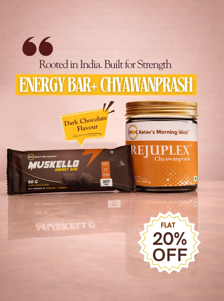 Chyawnparash + Energy bar pack of 10
