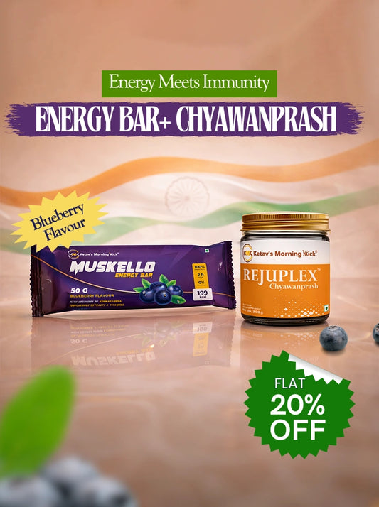 Chyawnparash + Energy bar pack of 10