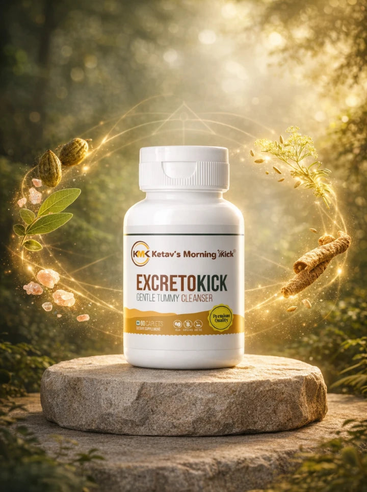 EXCRETOKICK - This Constipation supplement is gentle Tummy cleanser and safe
