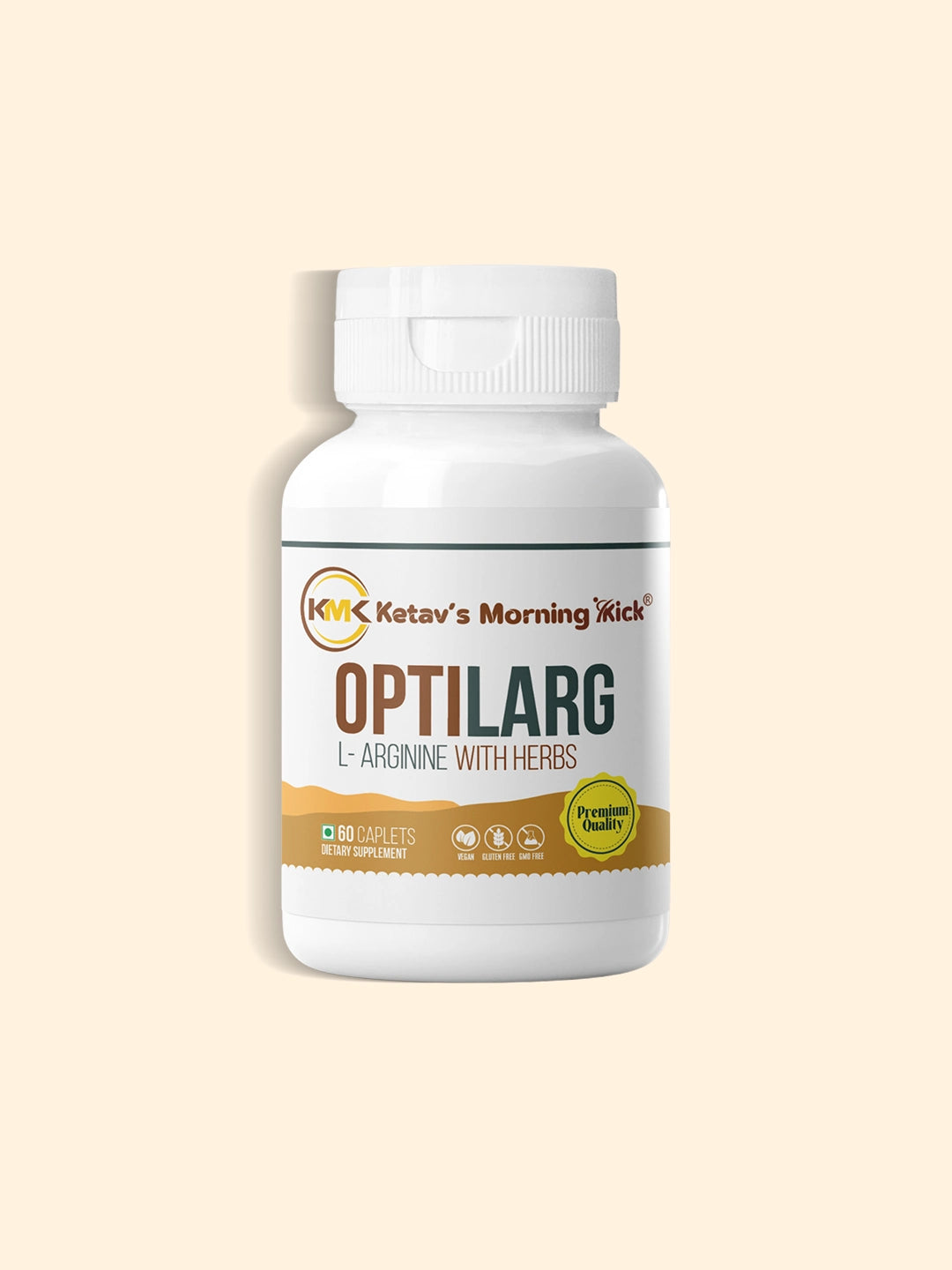 OPTILARG - L- Arginine Supplement With Rejuvenating herbs Ginseng, Gingko and Ashwagandha